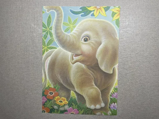 Papel de carta antigo - Bichinhos - 3613