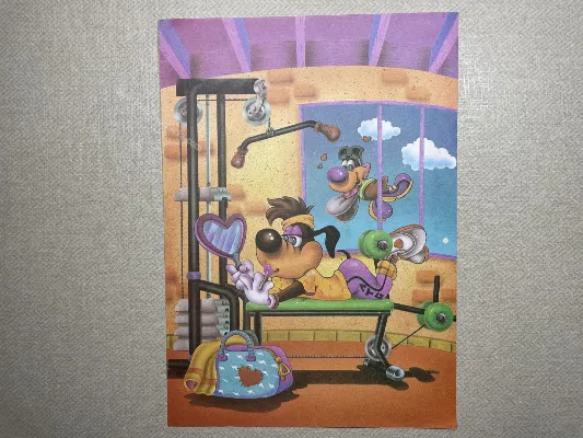 Papel de carta antigo - Bichinhos - 3622