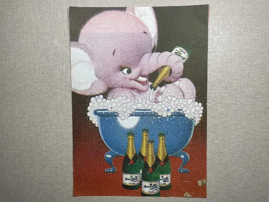 Papel de carta antigo - Bichinhos - 3633