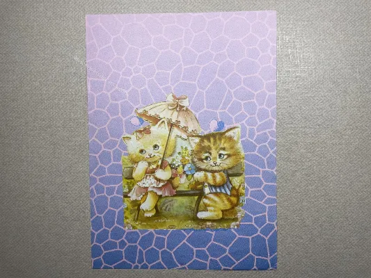 Papel de carta antigo - Bichinhos - 3679