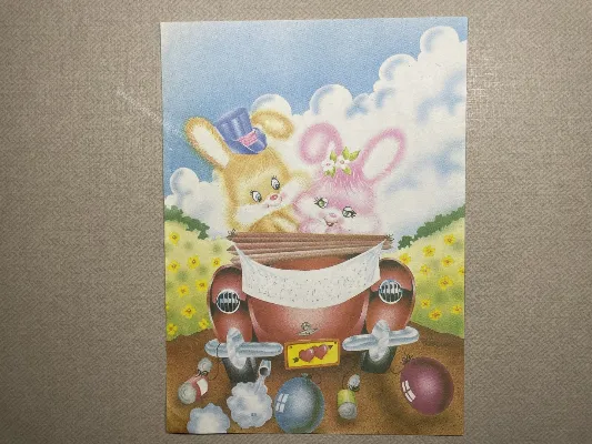 Papel de carta antigo - Bichinhos - 3698