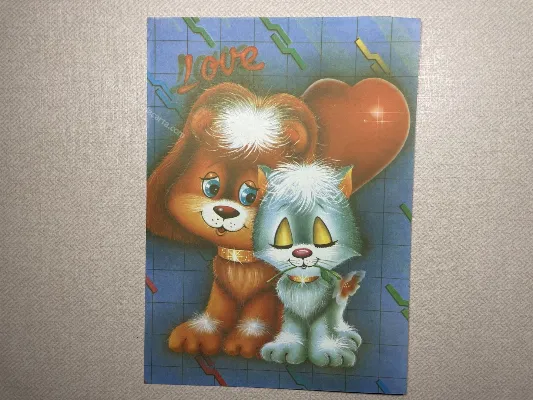 Papel de carta antigo - Bichinhos - 3702