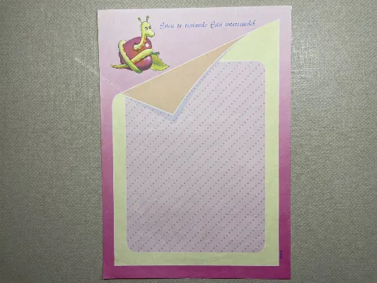 Papel de carta antigo - Bichinhos - 3709