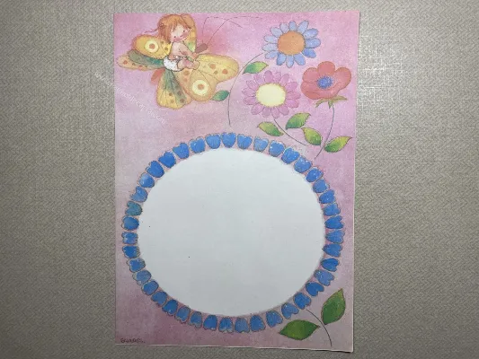 Papel de carta Menininhas - 2266
