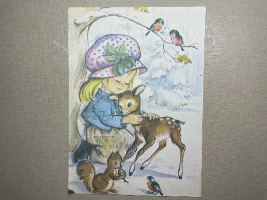 Papel de carta Menininhas - 2274