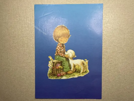 Papel de carta Menininhas - 2285