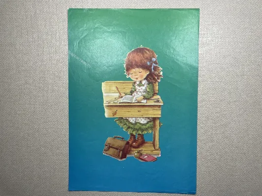 Papel de carta Menininhas - 2286