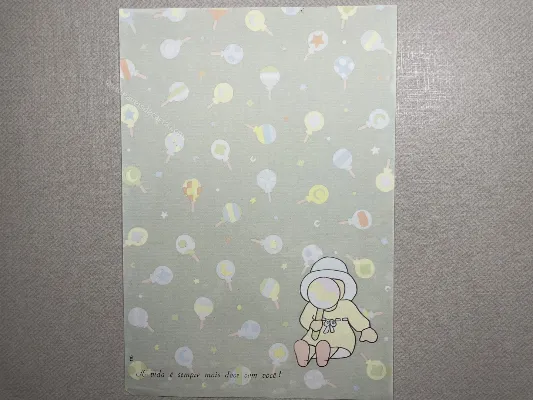 Papel de carta Menininhas - 2287