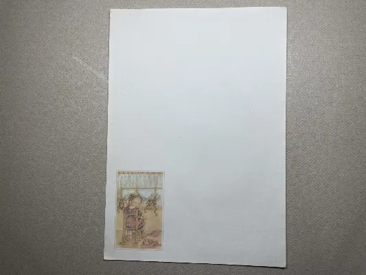 Papel de carta Menininhas - 2288
