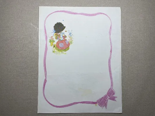 Papel de carta Menininhas - 2294