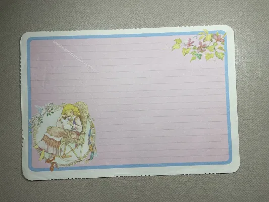 Papel de carta Menininhas - 2300