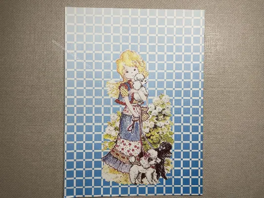 Papel de carta Menininhas - 2305