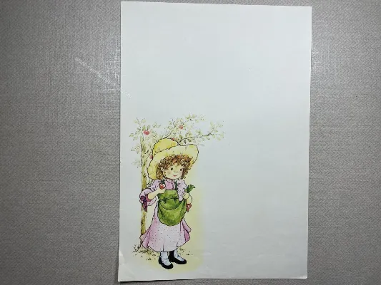 Papel de carta Menininhas - 2312