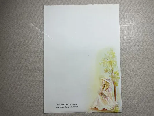 Papel de carta Menininhas - 2316