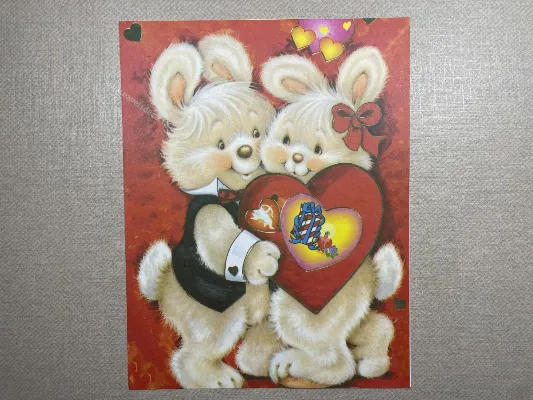 Papel de carta antigo - Bichinhos - 3724