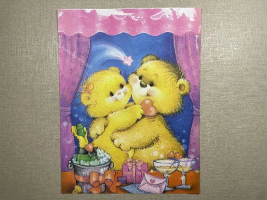 Papel de carta antigo - Bichinhos - 3731