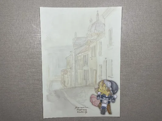 Papel de carta da Amy & Tim 111