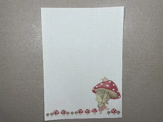 Papel de carta da Amy & Tim 123