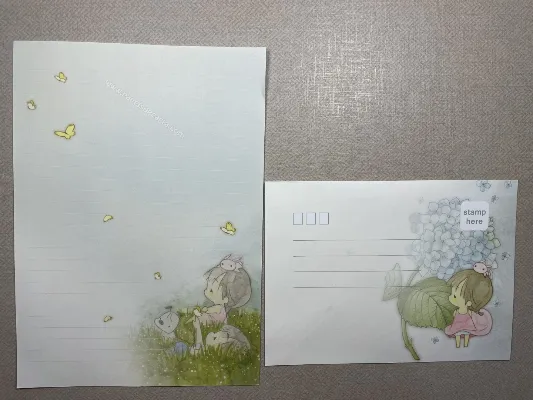 Papel de carta da Amy & Tim 128