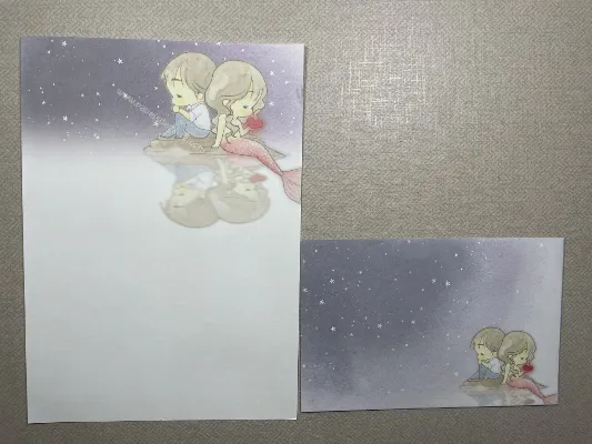 Papel de carta da Amy & Tim 137