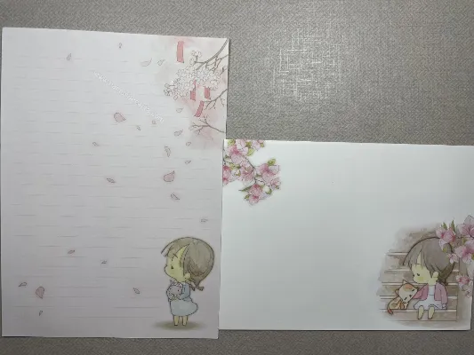 Papel de carta da Amy & Tim 138