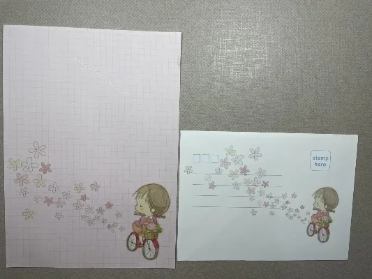 Papel de carta da Amy & Tim 140