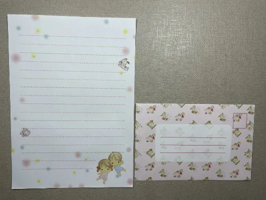 Papel de carta da Amy & Tim 143
