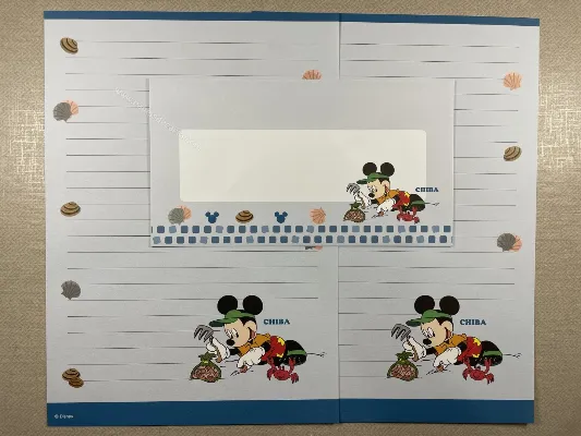 Conjunto de papel de carta do Mickey 60