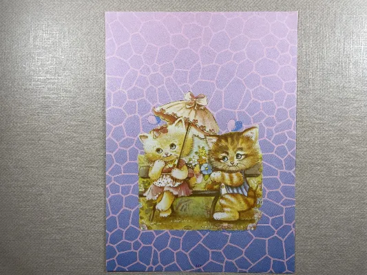 Papel de carta antigo - Bichinhos - 3750
