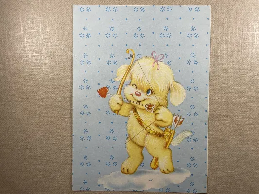 Papel de carta antigo - Bichinhos - 3756