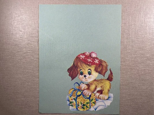 Papel de carta antigo - Bichinhos - 3766