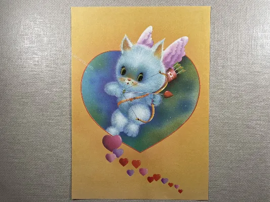 Papel de carta antigo - Bichinhos - 3808