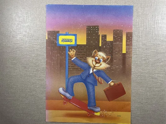 Papel de carta antigo - Bichinhos - 3856