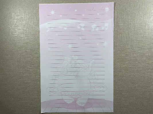 Papel de carta antigo - Bichinhos - 3867
