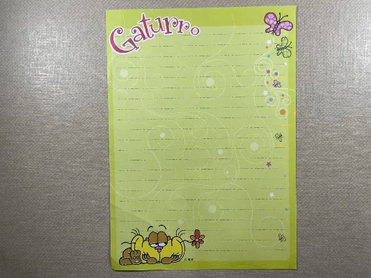 Papel de carta antigo - Bichinhos - 3874