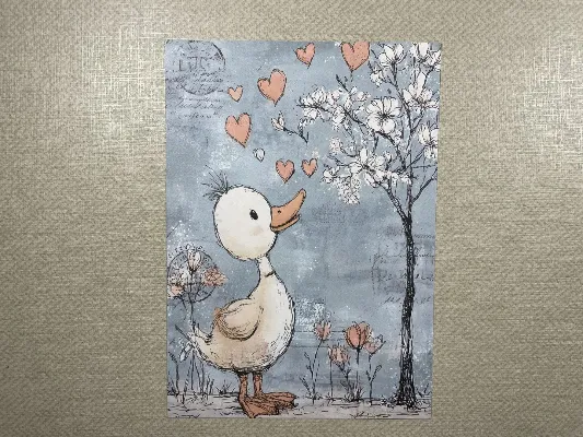 Papel de carta pequeno Japonês - 04