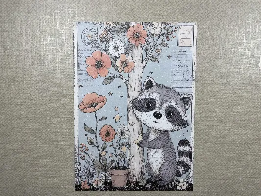 Papel de carta pequeno Japonês - 05