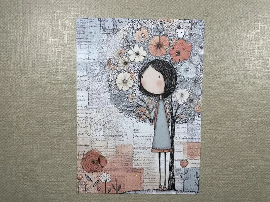 Papel de carta pequeno Japonês - 06