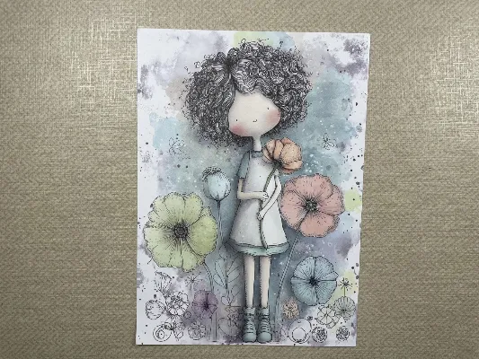 Papel de carta pequeno Japonês - 18