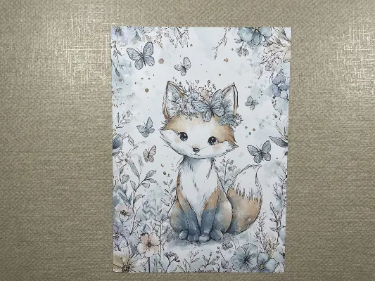 Papel de carta pequeno Japonês - 28