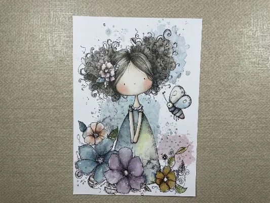 Papel de carta pequeno Japonês - 32