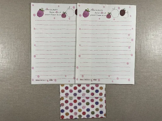 Conjunto de papel de carta Ninge 29