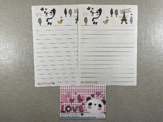 Conjunto de papel de carta Ninge 30