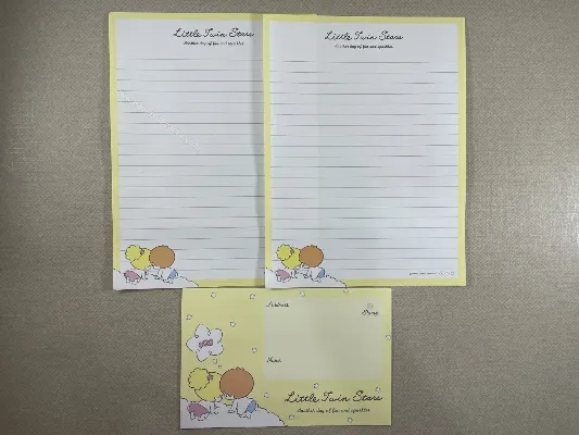 Conjunto de papel de carta dos LTS -193