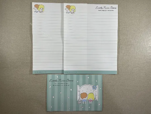 Conjunto de papel de carta dos LTS 196