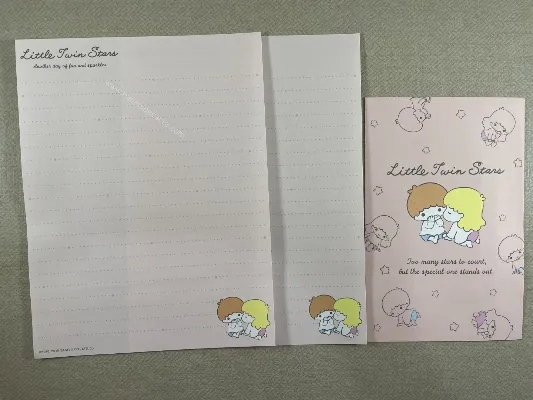 Conjunto de papel de carta dos LTS 197