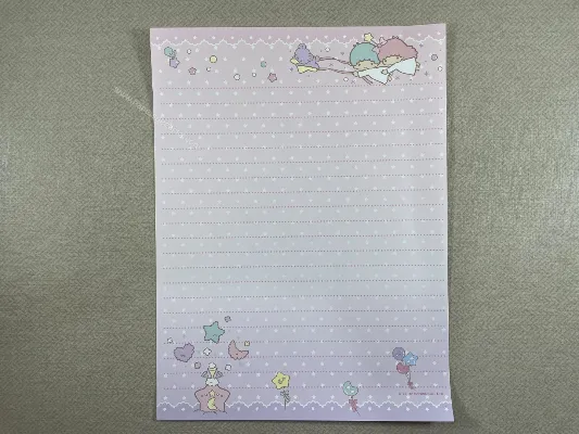 Papel de carta importado dos LTS - 114