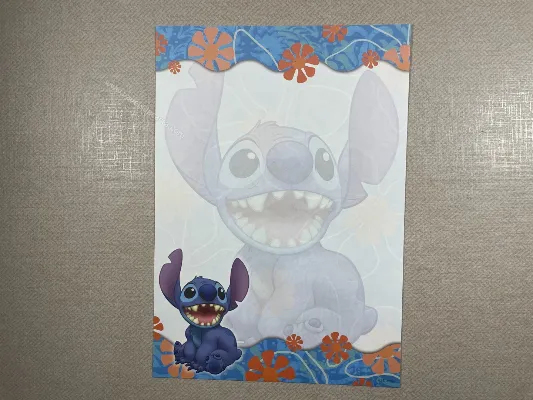 Papel de carta médio do Stitch 61