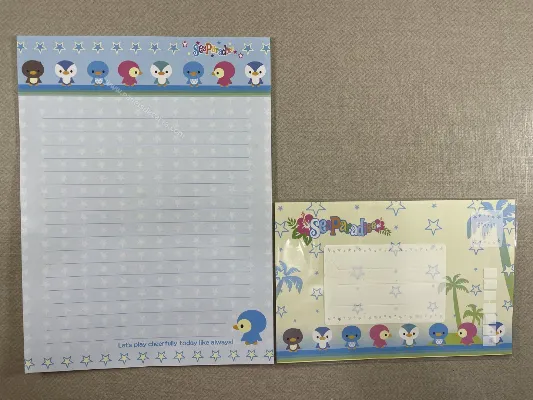 Conjunto de papel de carta importado - 188