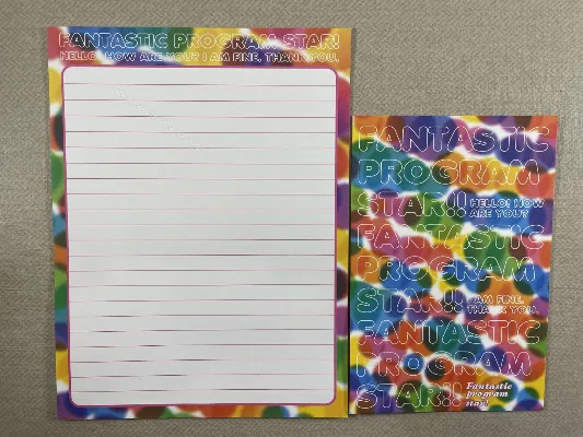 Conjunto de papel de carta importado - 195